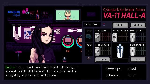 Let's Play VA-11 HALL-A Prologue (2): Wyrm Frigger смотреть онлайн