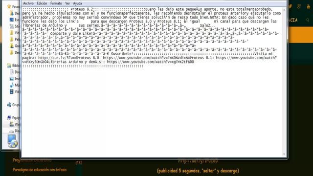 P0.1 Proteus 8: Descarga e instalación смотреть онлайн
