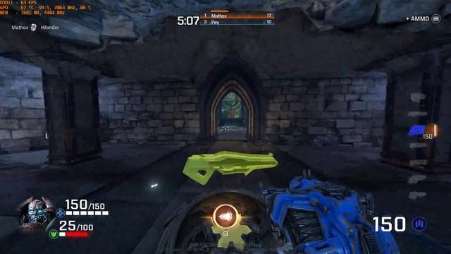 Ultra Gameplay - Quake Champions Deathmatch @ Church of Azathoth] [GTX 1070 Ti @ 2.1 ghz] смотреть онлайн