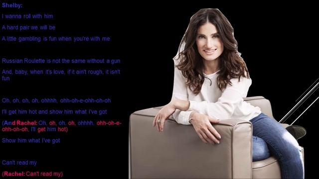 Poker Face Glee Lyrics смотреть онлайн