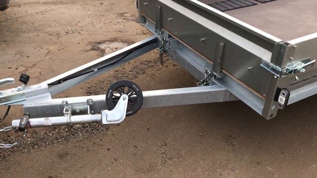 Поворотное опорное колесо для легкового прицепа смотреть онлайн