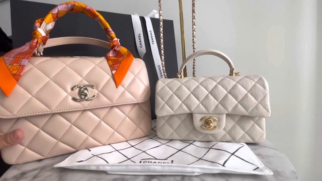 CHANEL 21S MINI WITH TOP HANDLE - Why I’m Selling it?? Review/Comparison смотреть онлайн