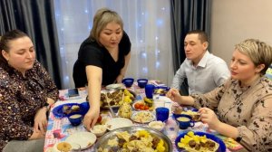 Норильск/ Пригласили на день рождения/ Поездка в Кайеркан/ Бишбармак по-казахски.