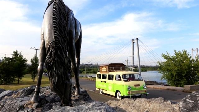 НИЧЕГО СЕБЕ! Из старого ЕРАЗ СДЕЛАЛИ крутую мобильную КОФЕЙНЮ смотреть онлайн