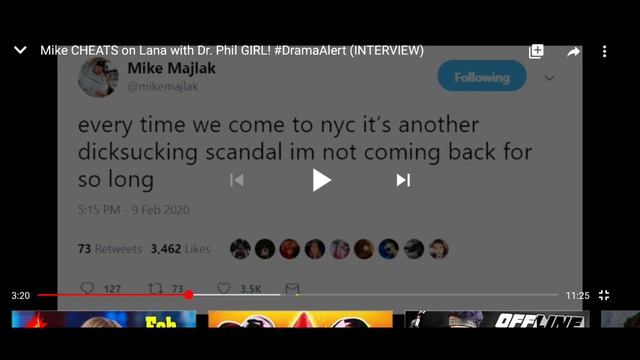 Lana Rhodes breaks up with mike! смотреть онлайн