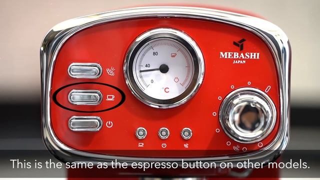 Mebashi Espresso Coffee Machine Tutorial смотреть онлайн