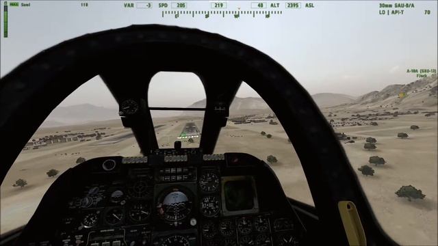 ArmA 2: A-10 close call landing смотреть онлайн