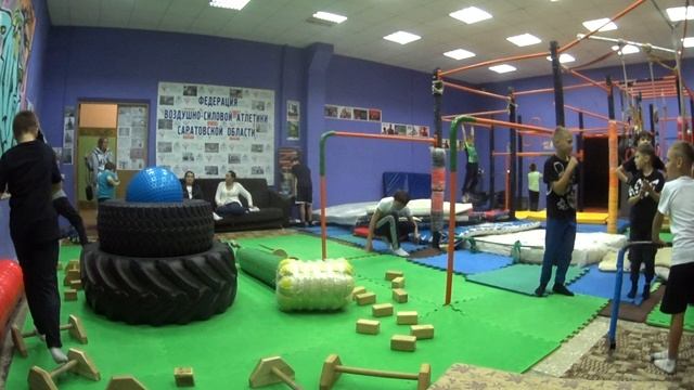 НаРодная ГимнАсТиКа 1073-3 в Клубе Воздушно-Силовой Атлетики. СКК "Вместе" смотреть онлайн