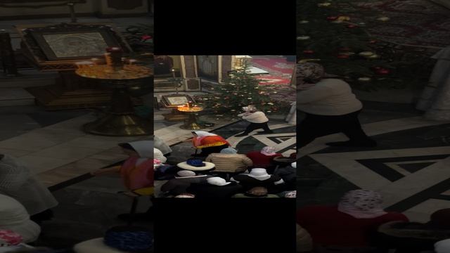 Тело Христово приимите | Таинство Причащения | Крещение Господне 2025 #shorts смотреть онлайн