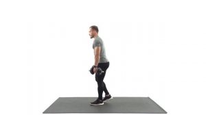 #10 Выпады с гантелями. Упражнение для ягодиц.