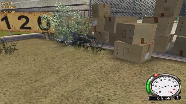 FlatOut - Long jump смотреть онлайн