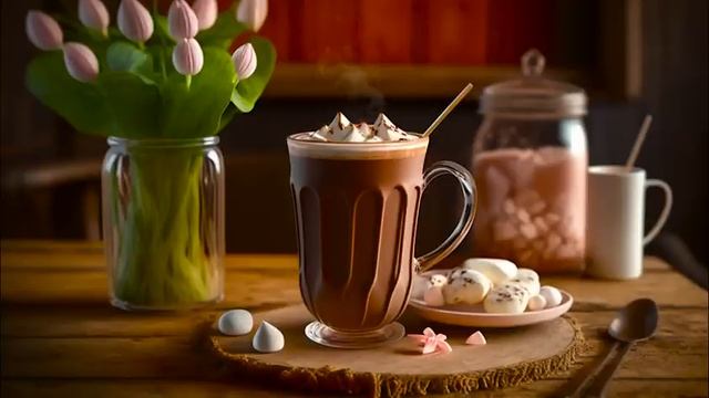 Happy Jazz ☕ Ethereal Morning Coffee Jazz Music And Sweet Spring Bossa Nova Piano For A Good Mood