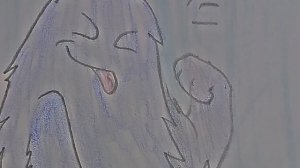 БотПриятель напал на монстрика (проект рисунок )