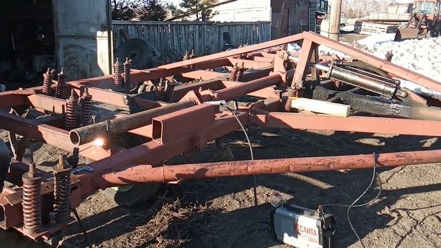 Модернизация культиватора или подготовка к сезону 2-й этап. №15 смотреть онлайн