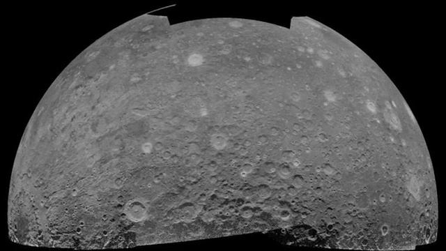70 cm Wavelength Radar Map of the Moon смотреть онлайн