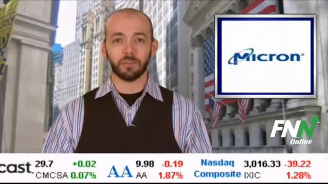 Micron Shares Slip 3% On S&P Credit Cut смотреть онлайн
