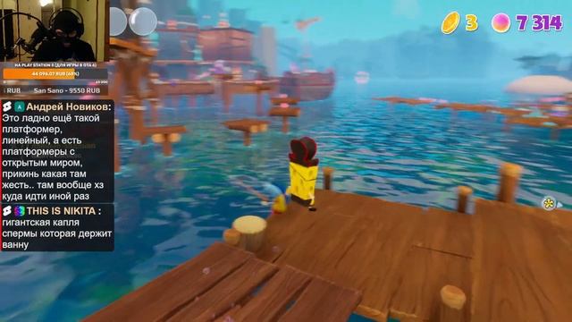 Прохождение SpongeBob SquarePants: The Cosmic Shake. Губка Боб игра - Стрим #2 смотреть онлайн