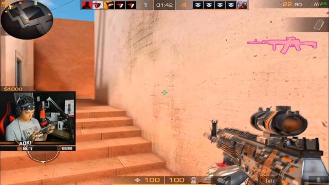 JOGUEI CW BEM SOLTINHO | DyC vs V7 - STANDOFF 2 смотреть онлайн