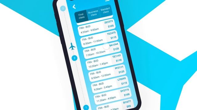 Flight tracking app prototype смотреть онлайн
