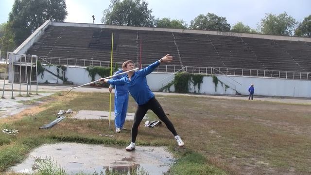 Pyatnytsya. Standing javelin throw (60m) смотреть онлайн