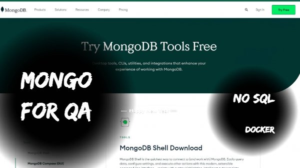 MongoDB для тестировщиков. MongoDB for QA