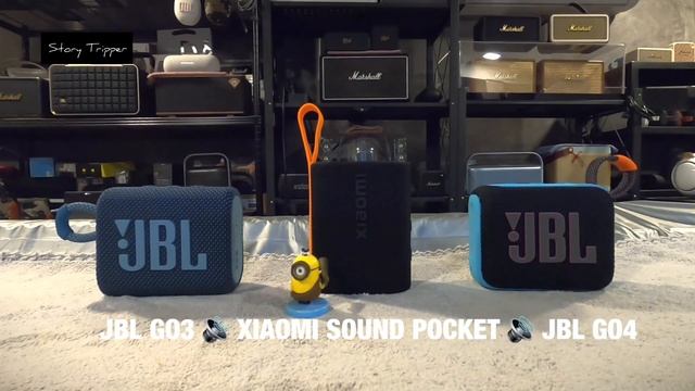 JBL GO3 Vs XIAOMI SOUND POCKET Vs JBL GO4