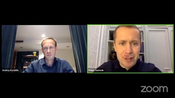 Чашка кофе с глобальными предпринимателями. Андрей Кораблин