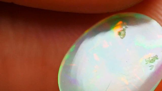 1.05 CRT BEAUTYFUL FLAT FACETED BROADFLASH BLOCK NEON PLAY COLOR WELO OPAL- смотреть онлайн