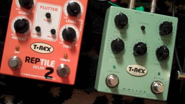 T-Rex Effects Moller Pedal смотреть онлайн