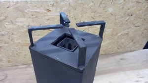 ПЕЧКА ИЗ ПРОФИЛЬНОЙ ТРУБЫ.