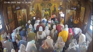☦ Прямой эфир |  Божественная литургия в храме Николая Японского г. Минска | 23.06.2024 г. в 09.30