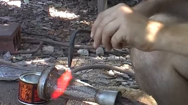 Пайка латунью пропановой горелкой. Ремонт сеточки для соковыжималки #ремонт смотреть онлайн