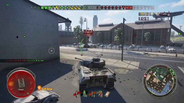 World of Tanks / Swedish tankers / Blitz / Port / Pz.V/lV / Ps4 смотреть онлайн