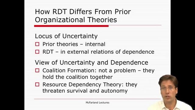 13 7 Lecture 16 Resource Dependency Theory Part 1 1636 смотреть онлайн