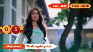 TARA SUTARIA TOP 10 MOST VIEWED SONGS ||| BEST OF TARA SUTARIA |||