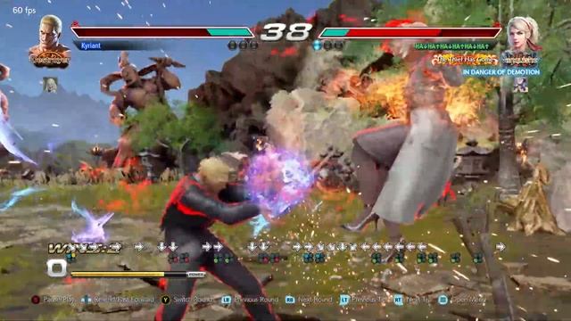 Tekken 7 Ranked Death Combo Geese On Lidia смотреть онлайн
