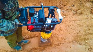 Вибротрамбовка бензиновая Vektor VRG-80. Подробный обзор, преимущества и тест