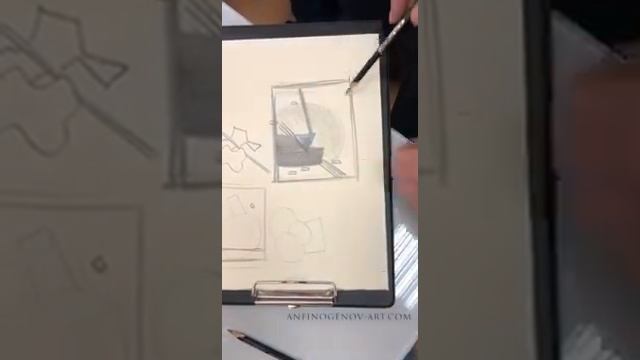 Как создавать композицию картины. От абстракции к фигуративности