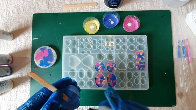 #7. Simplified Feathering Technique With Pigment Pastes in Resin. A Tutorial by Coopers Custom Cast смотреть онлайн