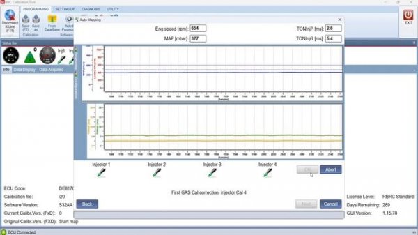 BRC Calibration Tool | BRC Setting Guide | How to Setup BRC CNG Kit
