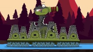 All series - KV-44 Mega Leveling + BONUS: Cartoons about tanks