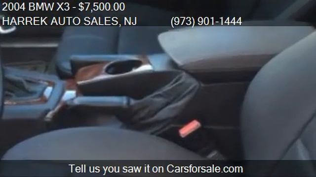 2004 BMW X3 2.5i for sale in PATERSON, NJ 07503 at HARREK AU смотреть онлайн