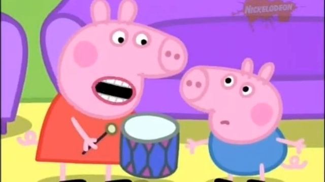 Свинка Пеппа 38 серия Музыкальные инструменты