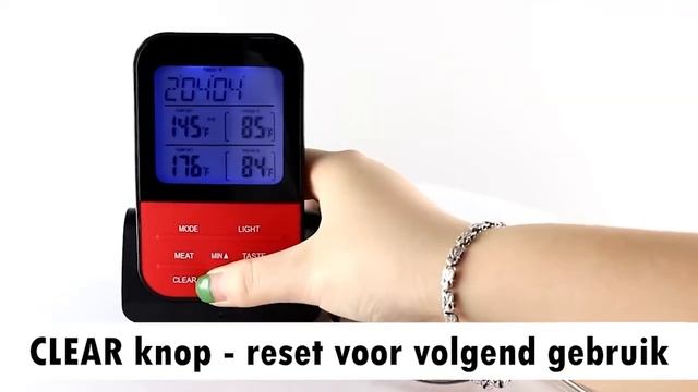 Promida vleesthermometer draadloos смотреть онлайн
