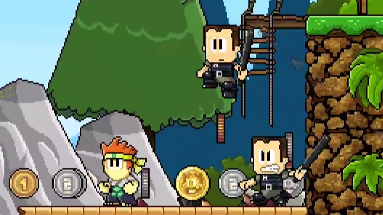 Играем а Dan The Man.