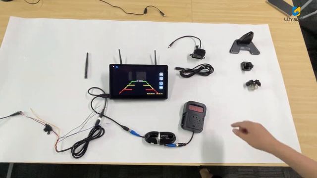 Ultravision Backup Camera System Model U14 Connect to startup Demo смотреть онлайн