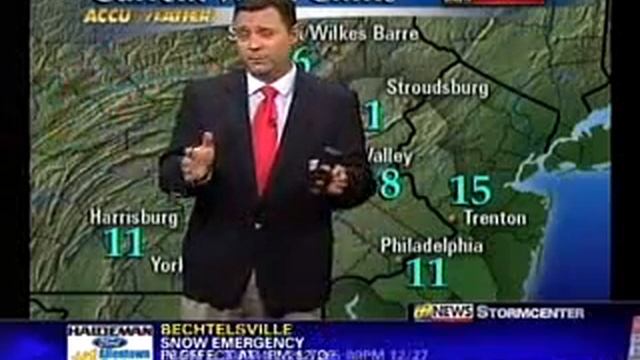WFMZ 69 News Stormcenter Updates at 7, 8, 9pm: Winter Weather Updates (12/26/10) смотреть онлайн