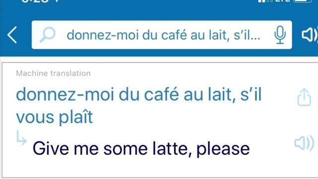 Today’s phrase is café au lait = coffee milk / latte смотреть онлайн