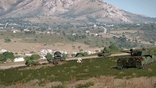 Fierce battle! Ukrainian leopard 2a6 tank thwarts deadly Russian attack смотреть онлайн