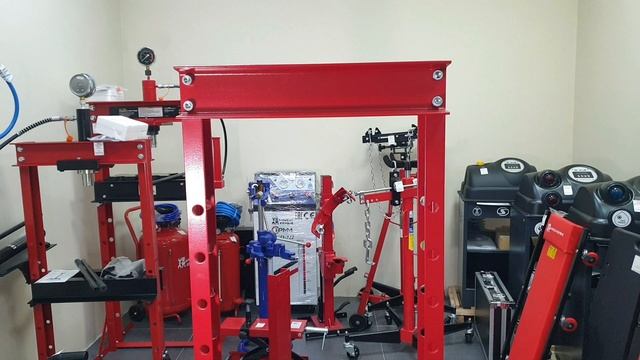 Пресс гидравлический ручной TY20001 напольный смотреть онлайн